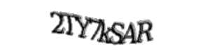 Security check image, please type the characters shown
