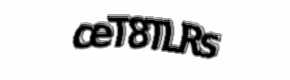 Security check image, please type the characters shown